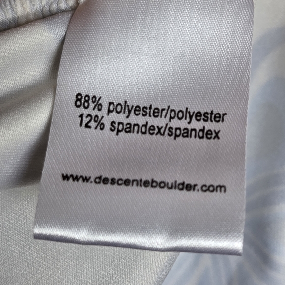 Descente Retro Y2K Boho Floral Cycling Tank Running Biking Workout Racerback XL - Picture 7 of 9